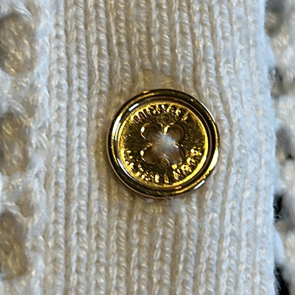 MICHAEL by Michael Kors Open Fishnet Knit Cardigan - Picture 8 of 8